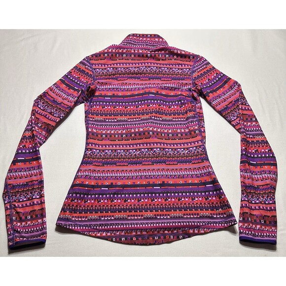 Nike Pro Dri-Fit Running 1/2 Zip Pullover Women’s Size Small Run Thumbholes Gym - Picture 6 of 11